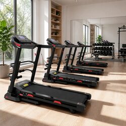Practical Electric Treadmill for Home with Adjustable Features