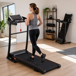 Home-Friendly Electric Treadmill for Fitness Routine