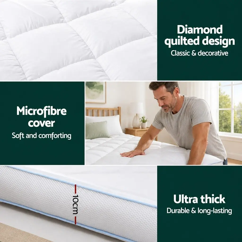 10cm Queen Mattress Topper for Home Use