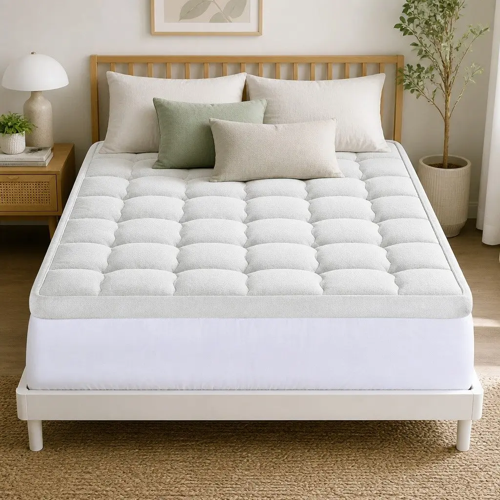 11cm Thick Pillowtop Mattress Topper for Sleepers