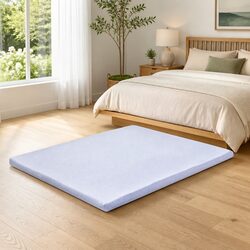 Natural Latex Mattress Topper for Double Bed with 7-Zone Relief