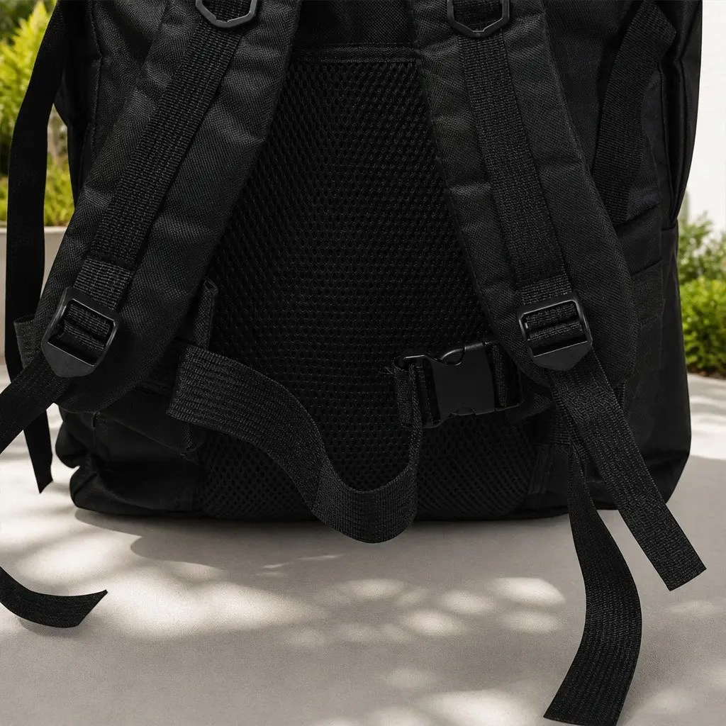 80L Military Tactical Backpack Nylon Blue