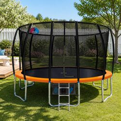 Ideal 16FT Trampoline for Kids—Perfect for Active Play at Home
