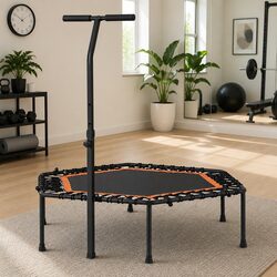 Perfect Fit: 51 Inch Hexagon Trampoline for Any Home Gym