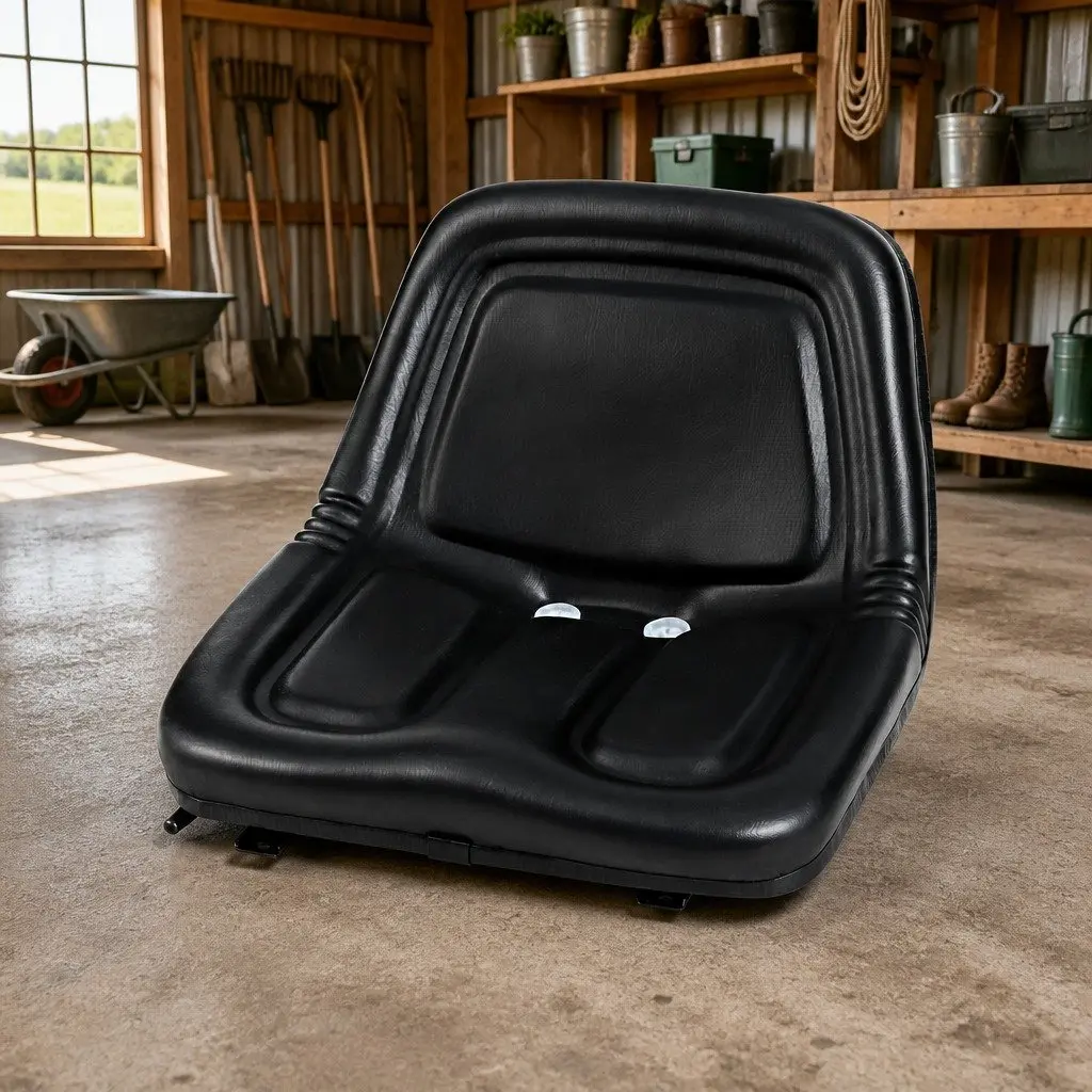 Universal Tractor Seat Forklift Excavator Truck Operator Chair Adjustable PU