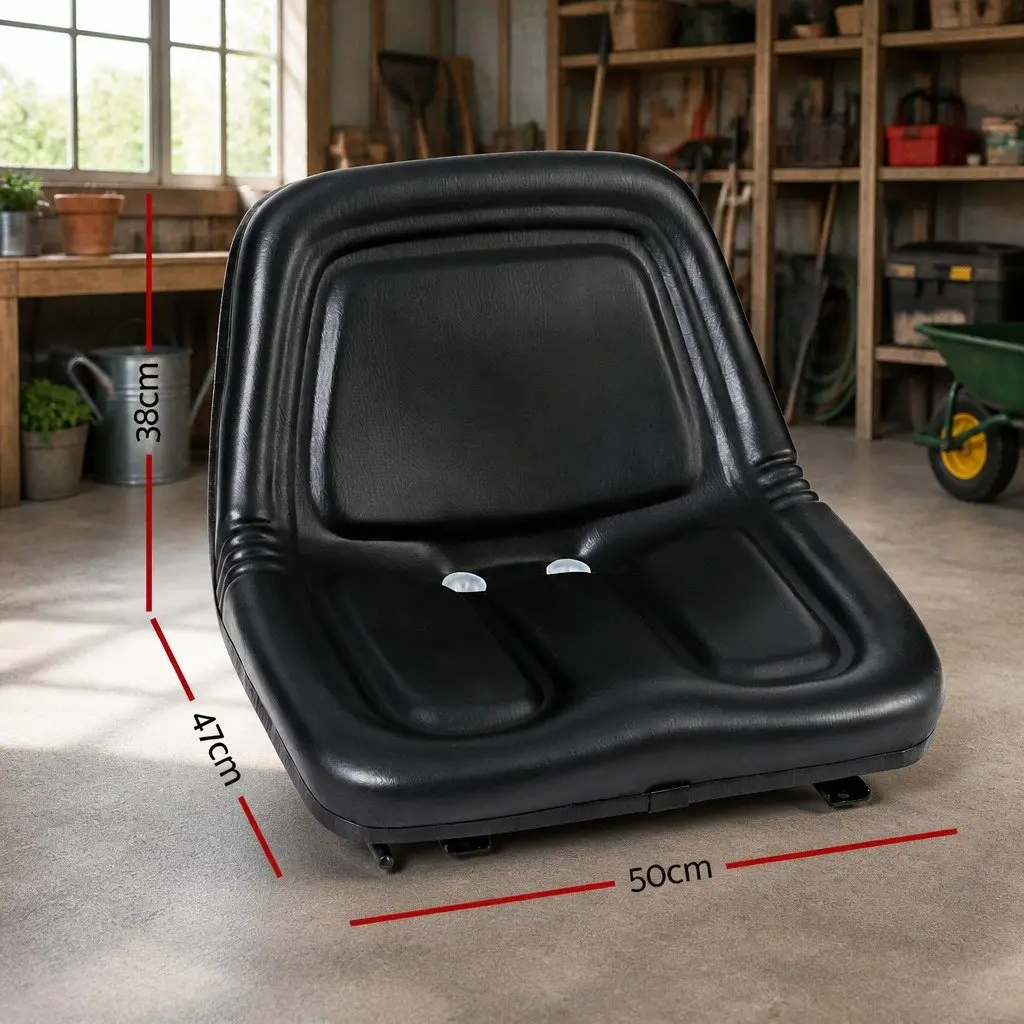 Universal Tractor Seat Forklift Excavator Truck Operator Chair Adjustable PU