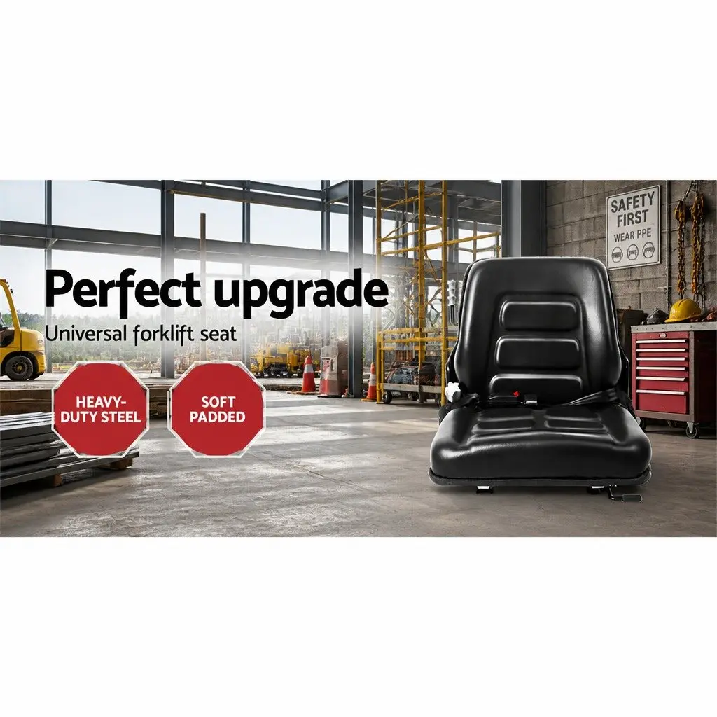 Universal Seat for Forklifts and Excavators
