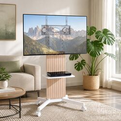 Mobile TV Stand for Practical Home Use