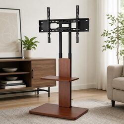 Versatile TV Stand for 32-70 Inch TVs with Swivel Feature