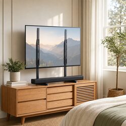 Versatile TV Stand for Home Use: Fits 24-86 Inch TVs