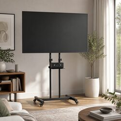 Practical Mobile TV Stand for Everyday Use