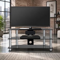 Versatile 3-Tier TV Stand for Any Home Setting