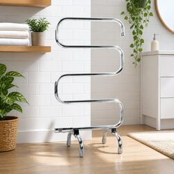 5-Bar Heated Towel Rail for Home Use