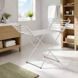 Electric Heated Towel Rack for Practical Home Use