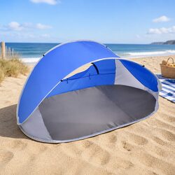Practical Blue Pop Up Tent for Outdoor Use