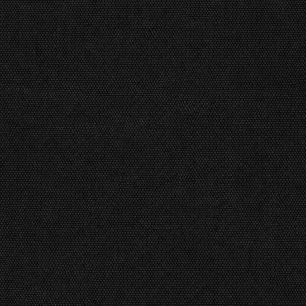 Canvas Storage Bag Heavy Duty 3 Piece Black 400gsm with Clear Top Zippers