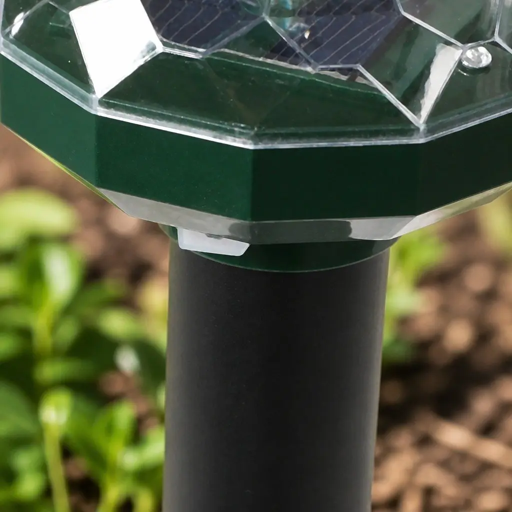 Snake Repeller Solar Powered ABS Green 28cm 8 Piece