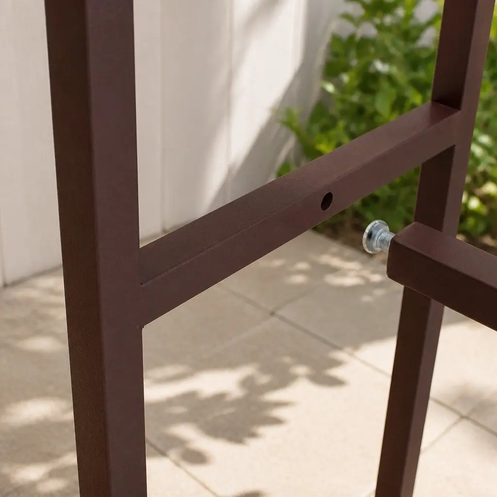 5 Tier Plant Stand Metal Bronze Large