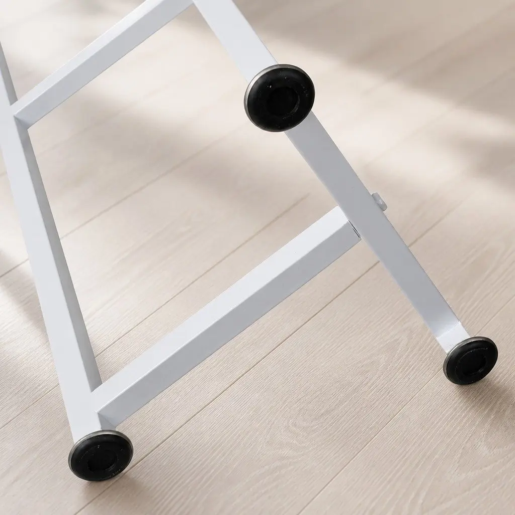 Plant Stand Steel Frame 5 Tier Medium White
