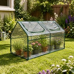 Practical Greenhouse for Protecting Your Plants Outdoors