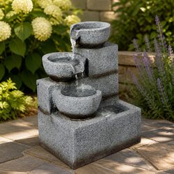 Practical Electric Fountain Bird Bath for Home