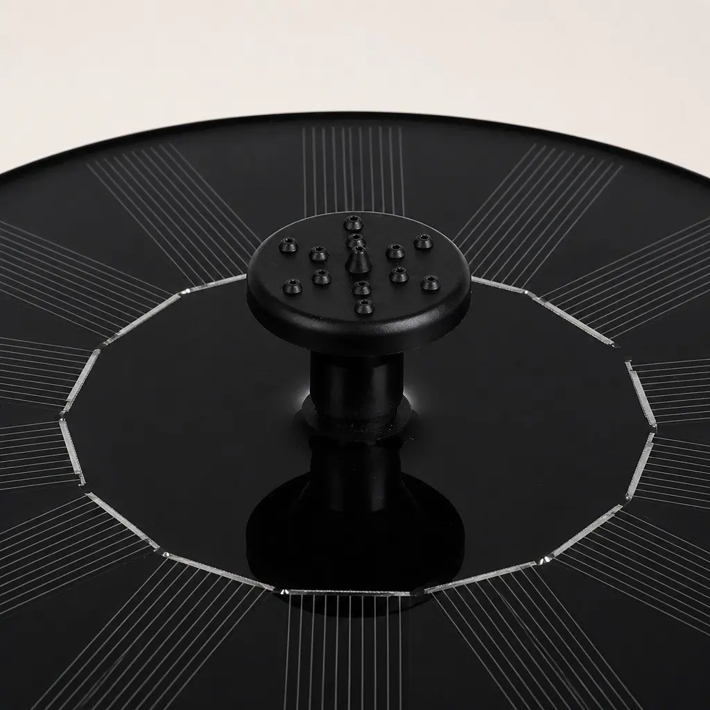 Solar Fountain Brushless Pump 16cm Black