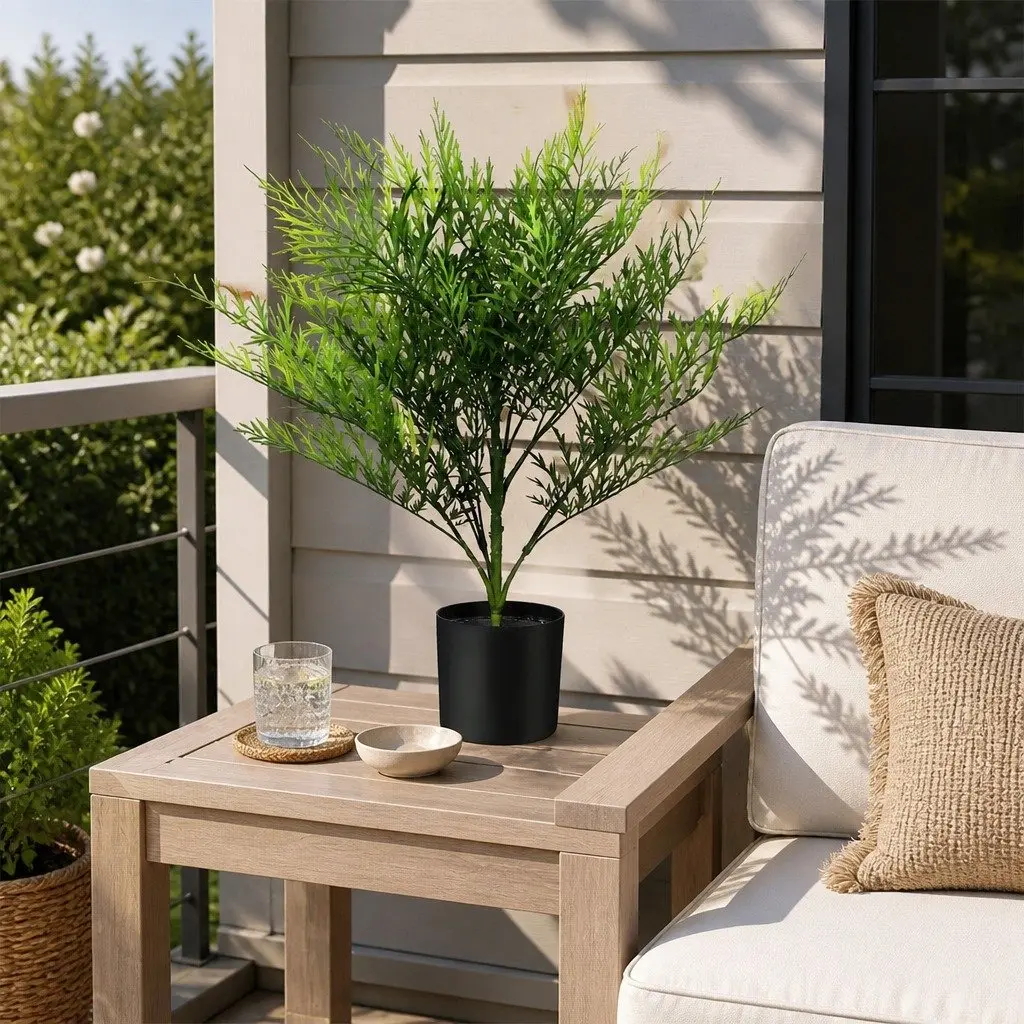 Artificial Tree PE Leaves 65CM Green Indoor Outdoor Home Garden Decor Faux