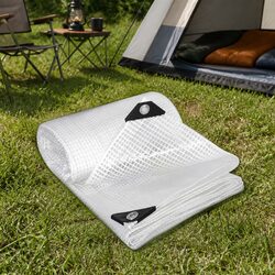 Practical Solutions with a Heavy Duty Clear Tarp 6.1m x