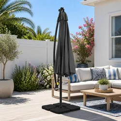 Practical Shade Solution: 3M Cantilever Umbrella
