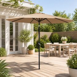 Practical 2.7m Umbrella for Garden and Patio Use