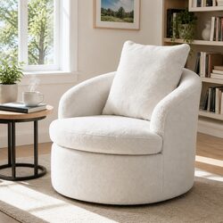 Round Swivel Armchair: Perfect for Any Room