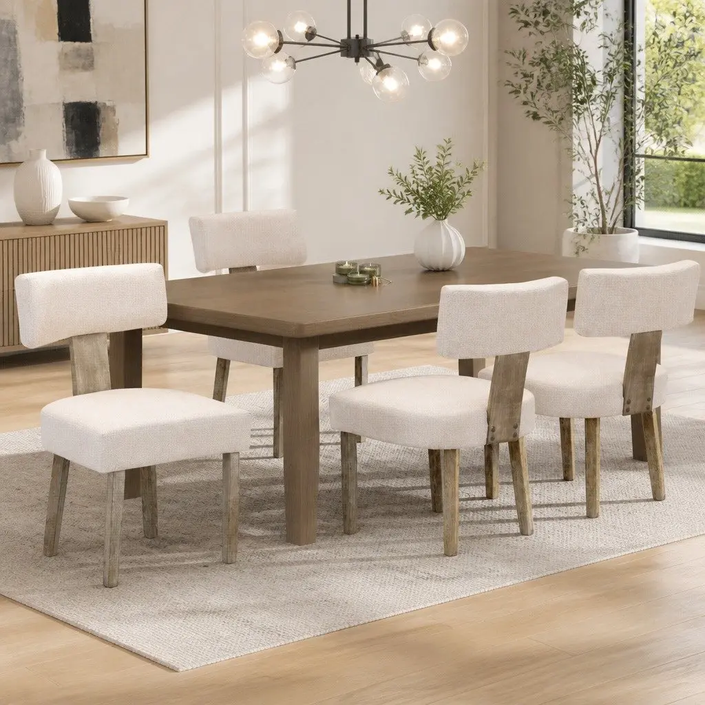 Dining Chairs Set of 4 for Kitchen and Dining Rooms
