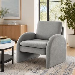 Functional Boucle Armchair for Cozy Living Spaces
