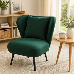 Ideal Green Velvet Accent Armchair for Any Room