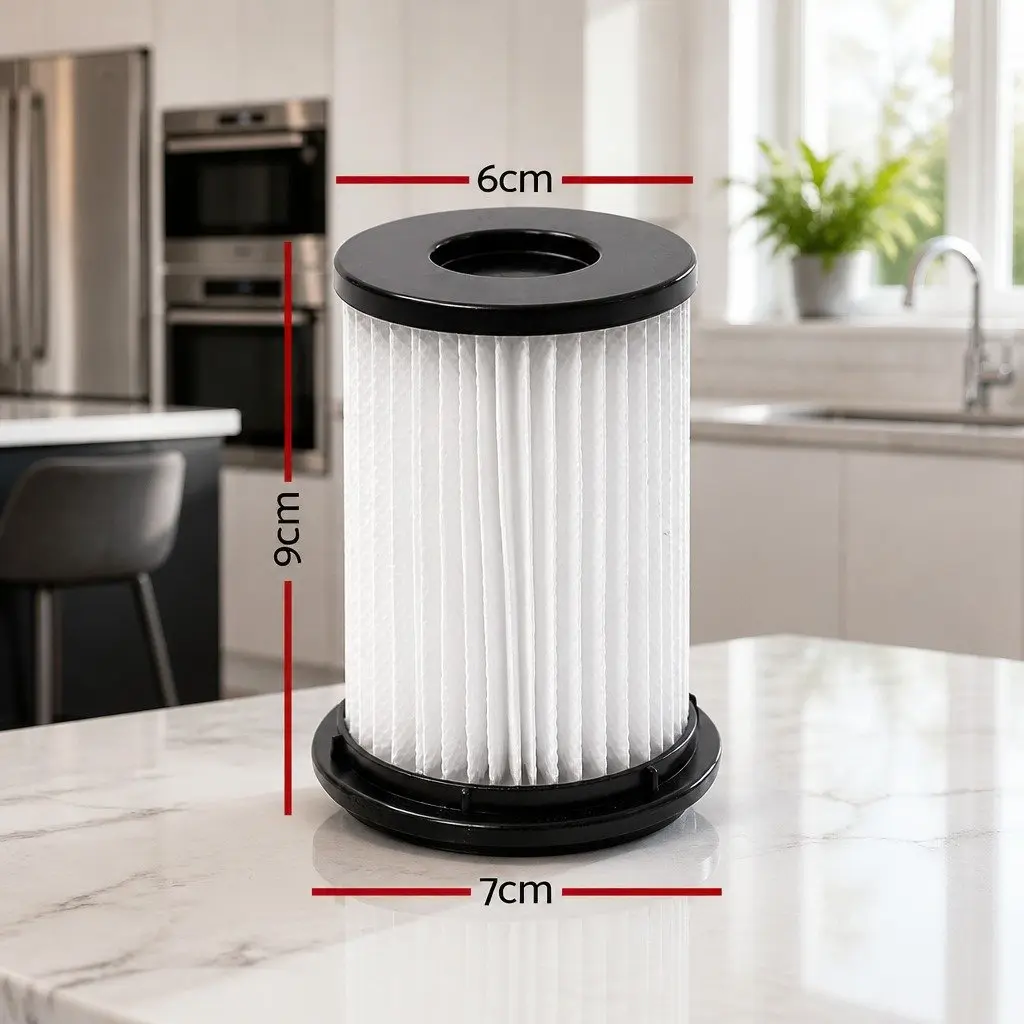 HEPA Filter Replacement 3 Pack White Washable Reusable for Stick Vacuum Cleaners