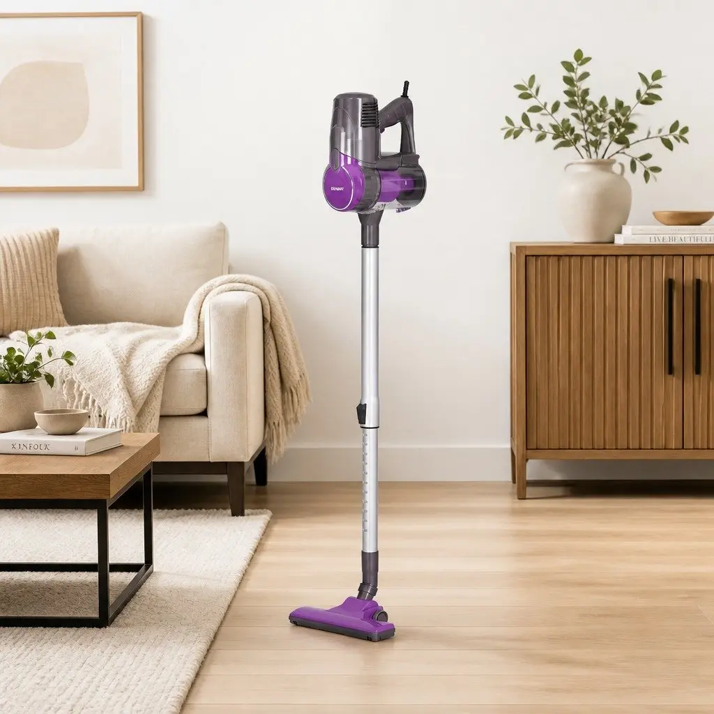 Stick Vacuum Cleaner Corded 500W Purple Handheld Converter