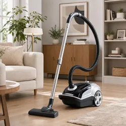Versatile Bagged Canister Vacuum Cleaner for Home Use