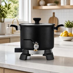 5L Wax Melter Candle Making Electric Melting Pot 1200W Quick Pour Spout Black
