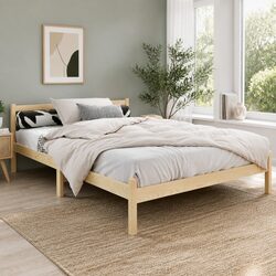 Functional Double Bed Frame Ideal for Any Bedroom Space