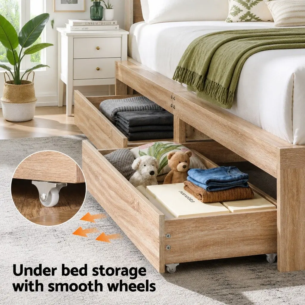 Queen Size Bed Frame for Real Homes