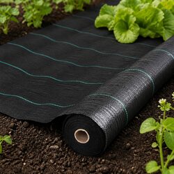 Practical 2m x 50m Weed Control Mat for Gardens and Pathways