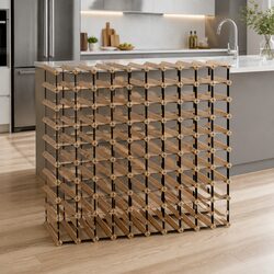 Ideal 120-Bottle Wine Rack for Home Use