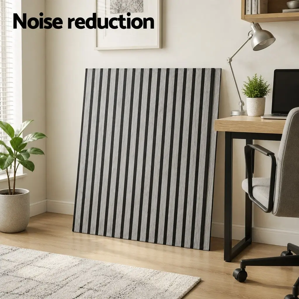 Peel and Stick Wall Panels PVC 68x68cm Self Adhesive Decorative Grey 10 Piece
