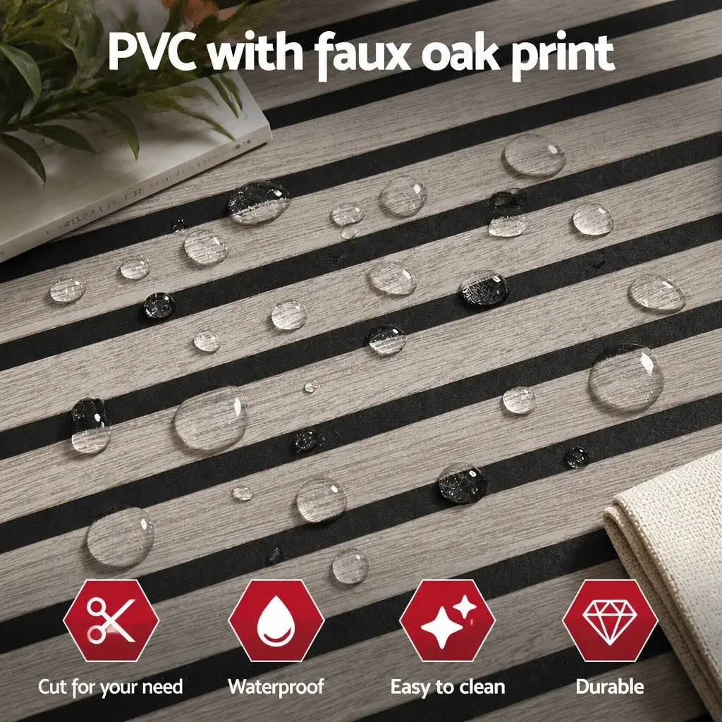 Peel and Stick Wall Panels PVC 68x68cm Self Adhesive Decorative Grey 10 Piece