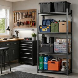Practical Steel Garage Shelving Unit for Your Home Needs