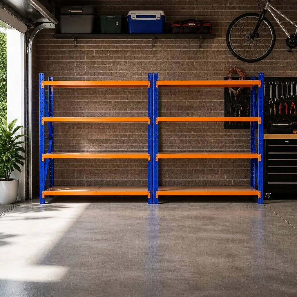 Heavy Duty Warehouse Shelving Rack 4M Garage Storage Adjustable Shelves Steel