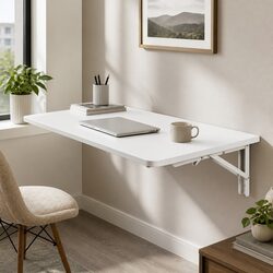 Practical Wall-Mounted Folding Table for Everyday Use