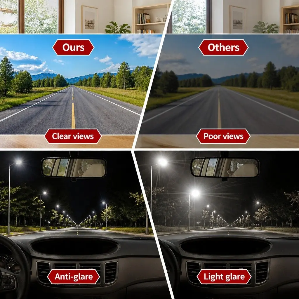 Window Tint Film 35 VLT 30M Roll Black Automotive Home Privacy Heat Reduction UV Resistance