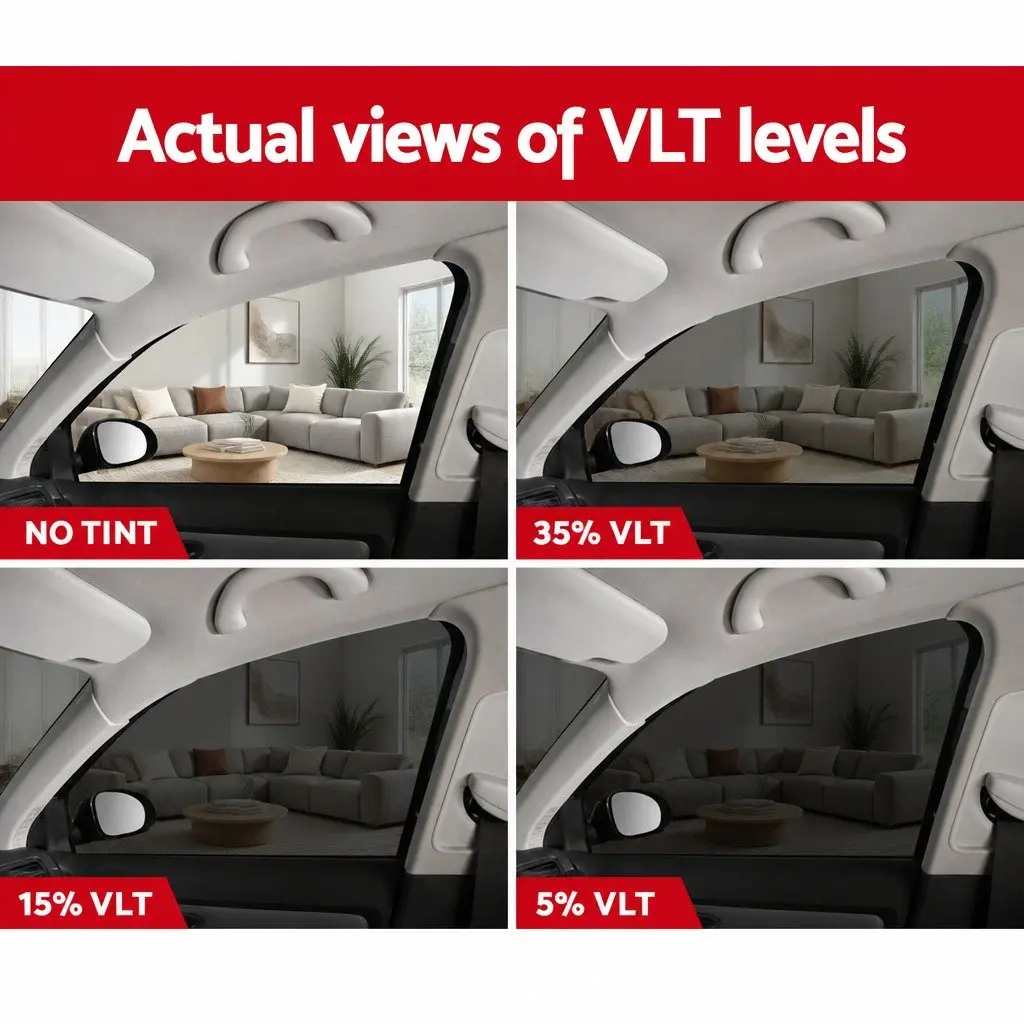 Window Tint Film Roll 35 VLT Black 76cm x 7m Automotive Home Tinting Kit Tools