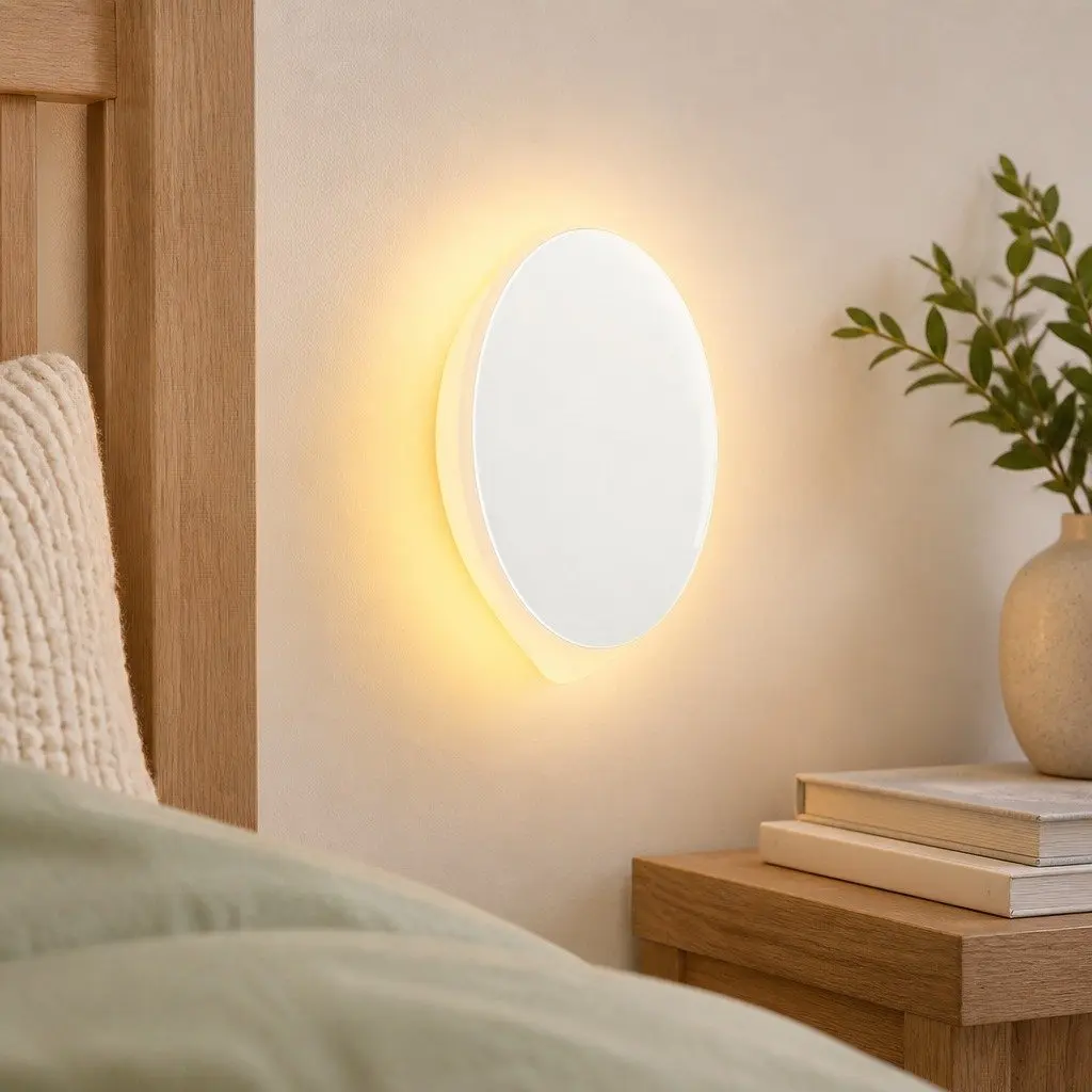 Motion Sensor Night Light USB-C Rechargeable Compact White